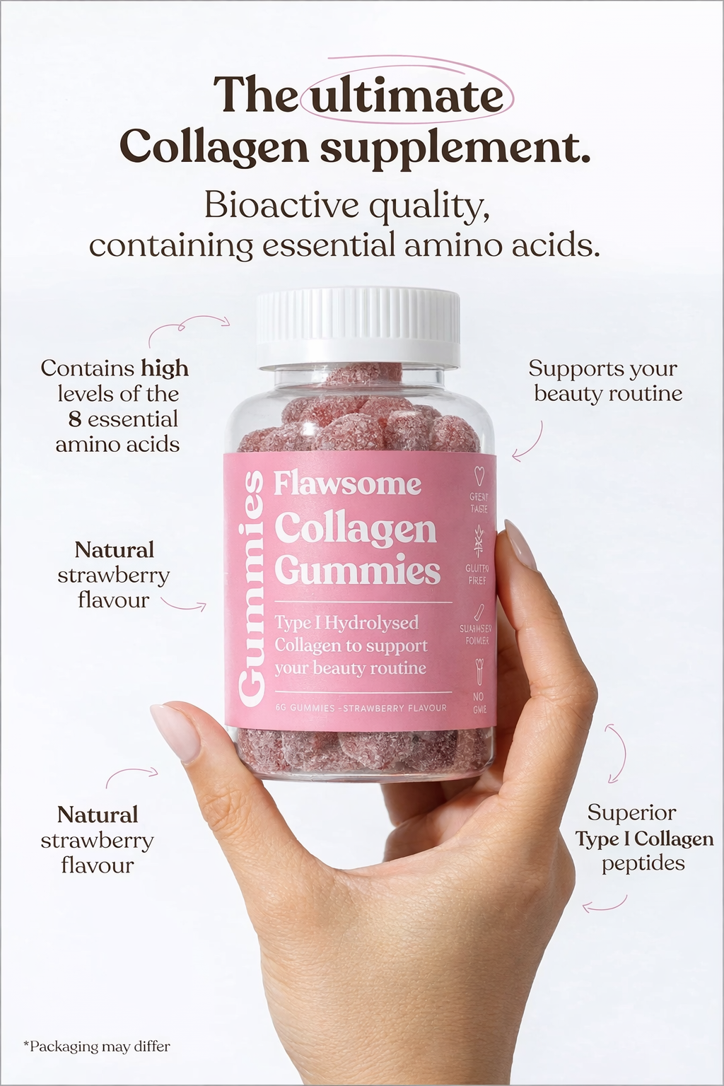 FlawSome's Collagen Gummies