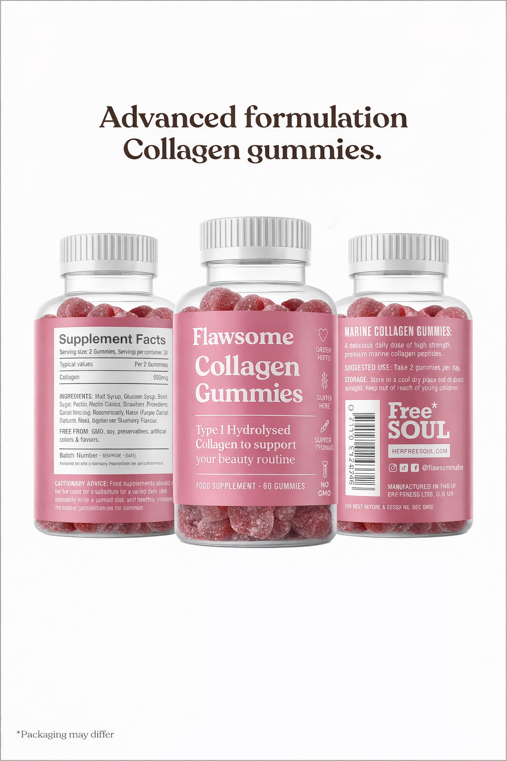 FlawSome's Collagen Gummies